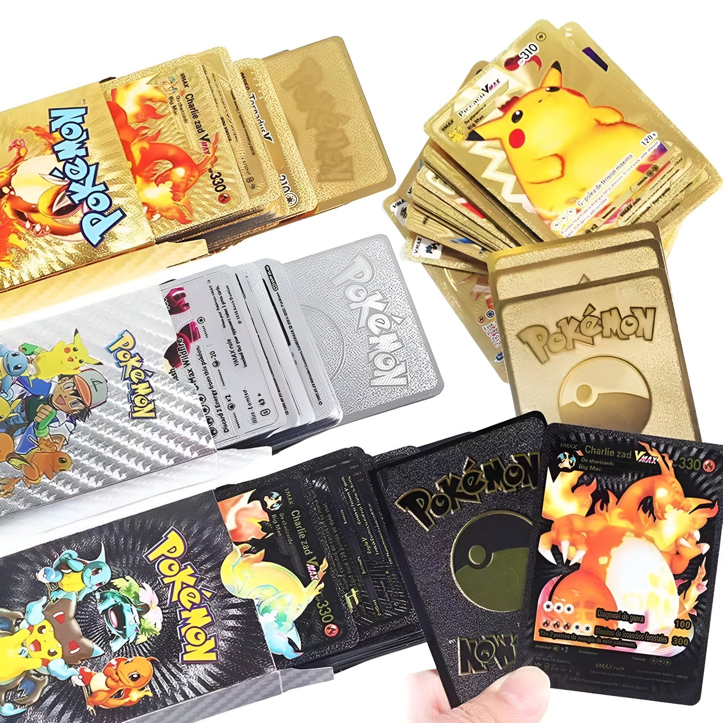 Pokemon Plastic Cards Collection Box – 52 Cards per Pack