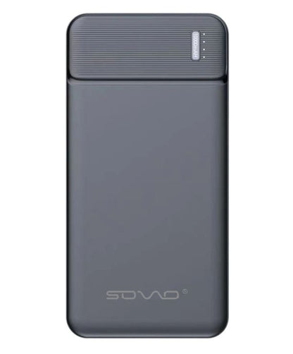 Ultra Slim 10000mAh Power Bank – Dual USB Output | Fast Portable Charger