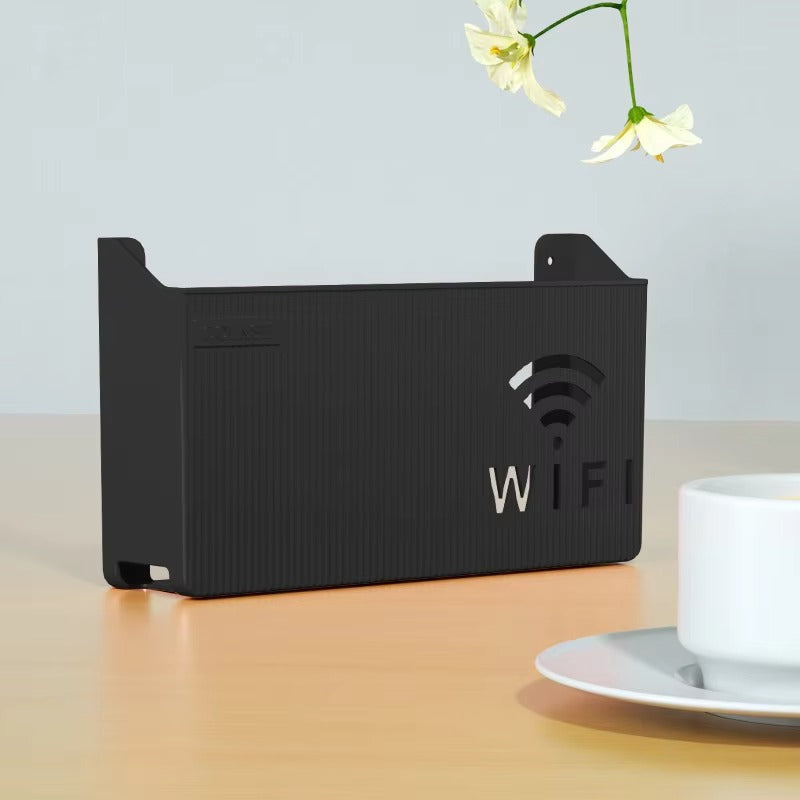 WiFi Router Shelf & Cable Organizer