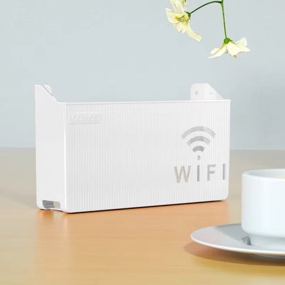 WiFi Router Shelf & Cable Organizer