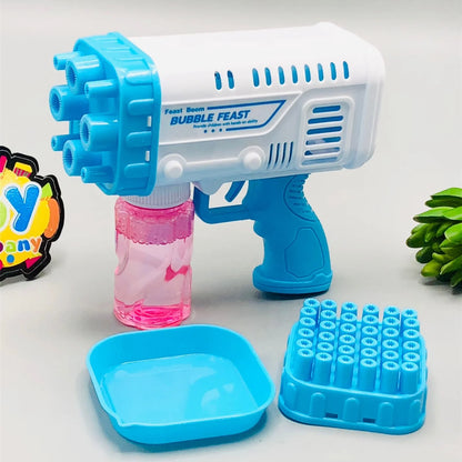 Bazooka Bubble Water Gun | Rechargeable Bubble Blaster Toy for Kid