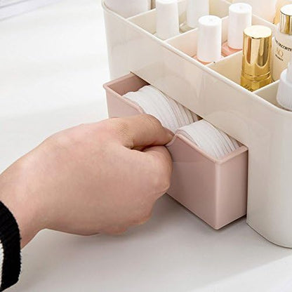 Plastic Makeup Organizer | Make Up Brush Storage Box With Drawer