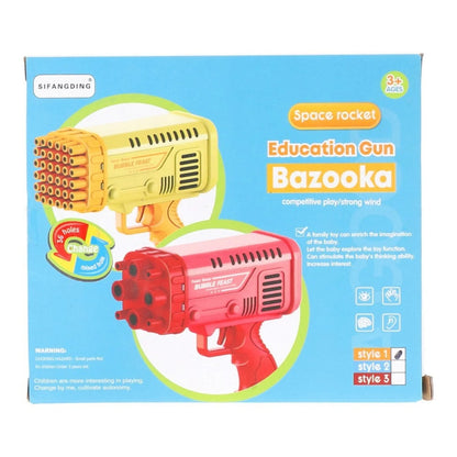 Bazooka Bubble Water Gun | Rechargeable Bubble Blaster Toy for Kid