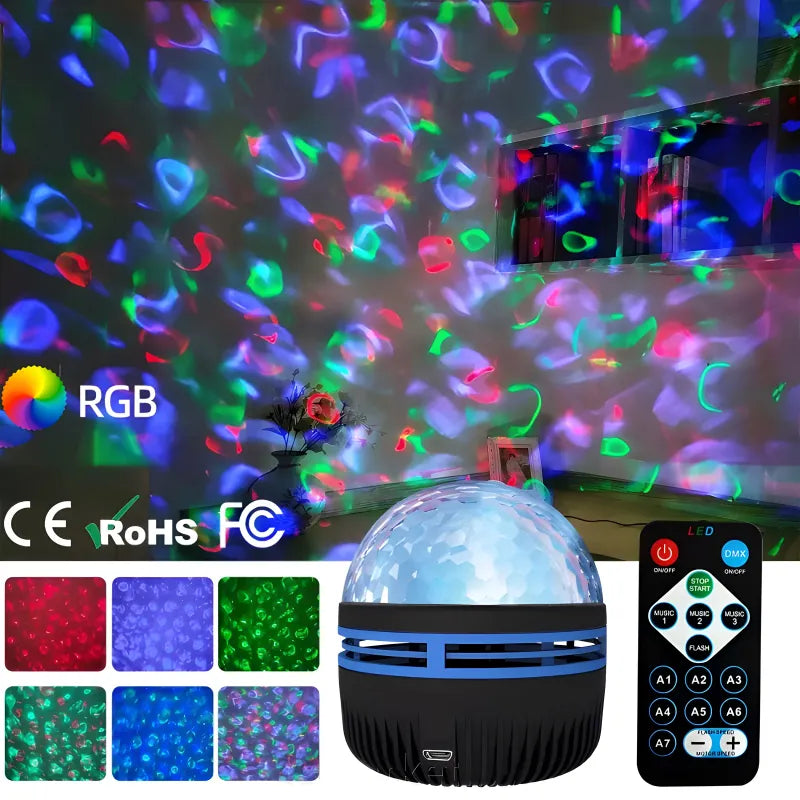 Mini LED Starry Projection Light with Remote Control