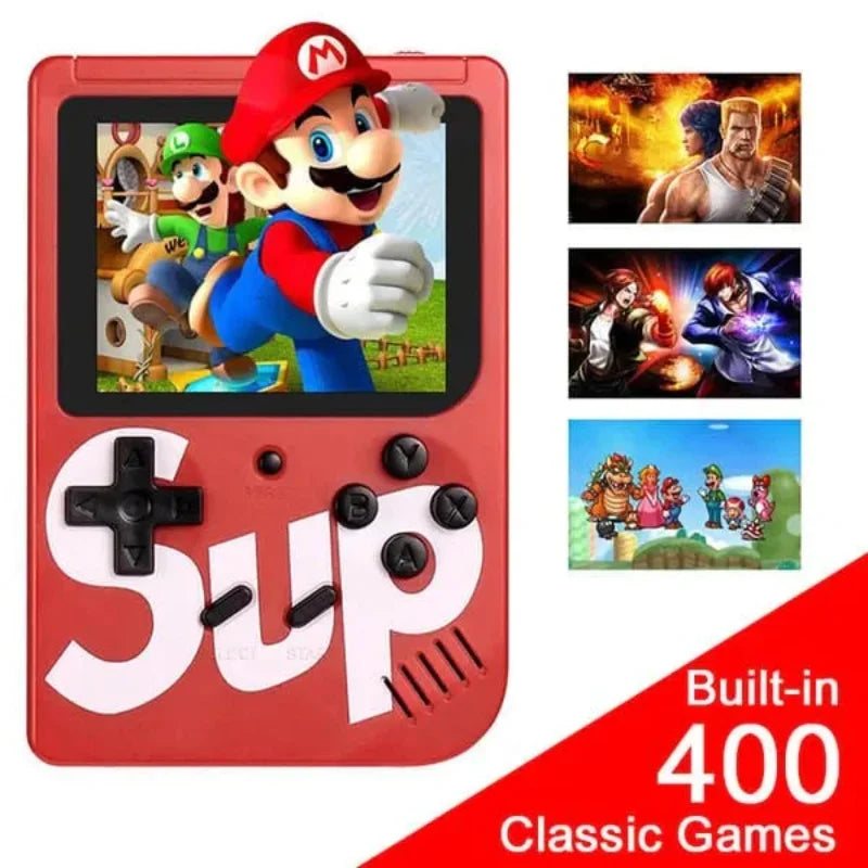 SUP Game Box Portable Console | 400 Classic Games in 1 Entertainment Device